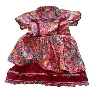 L'Orange Girls Size 8 Cotton Summer Floral Dress